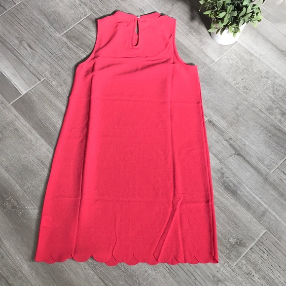 MUD PIE Women’s Britain Scalloped Shift Dress NWT - Picture 4 of 6